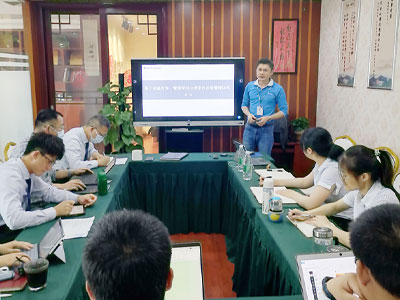 南宁君成企业管理咨询有限公司启用企业视觉化管理系统